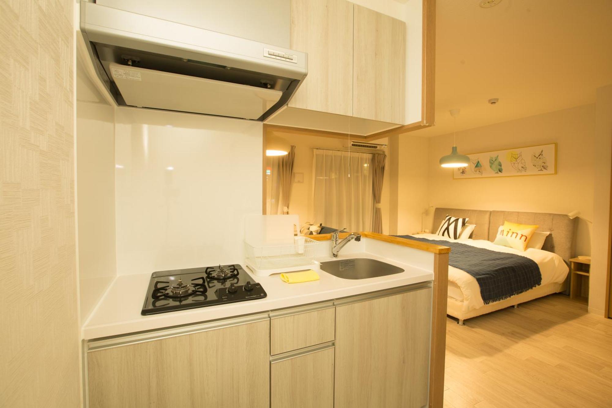 Sky Living Namba Apartman Oszaka Kültér fotó