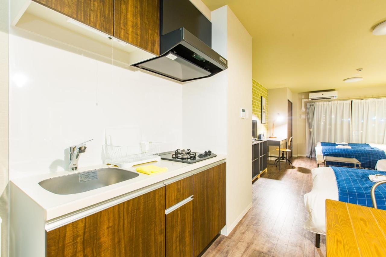 Sky Living Namba Apartman Oszaka Kültér fotó